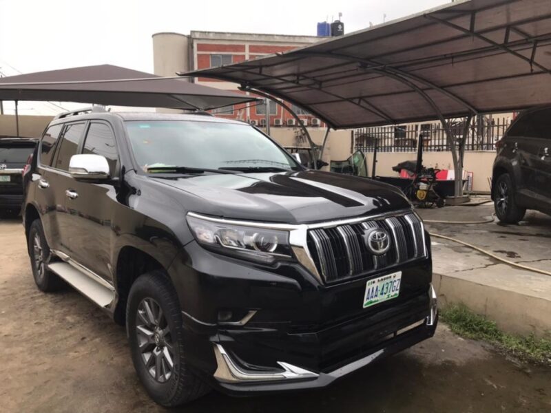 Rent Toyota Prado in Lagos 2019 Model